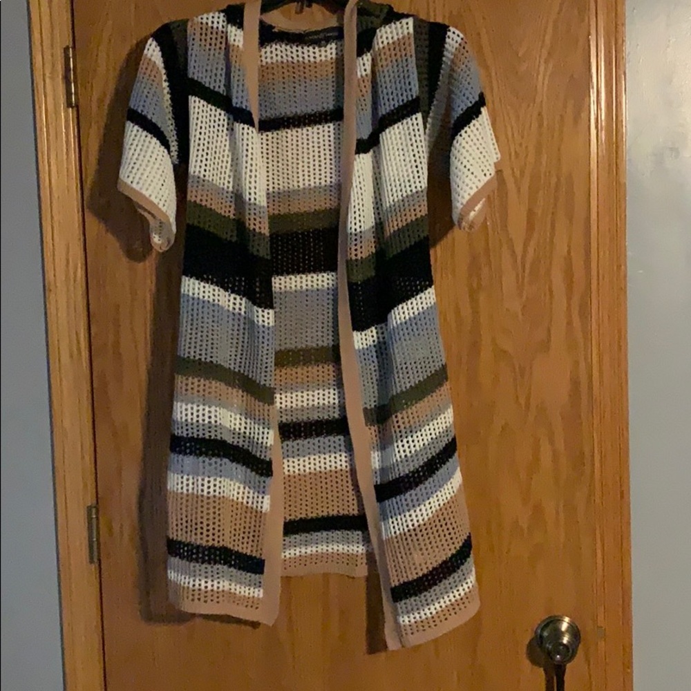 Striped Cardigan